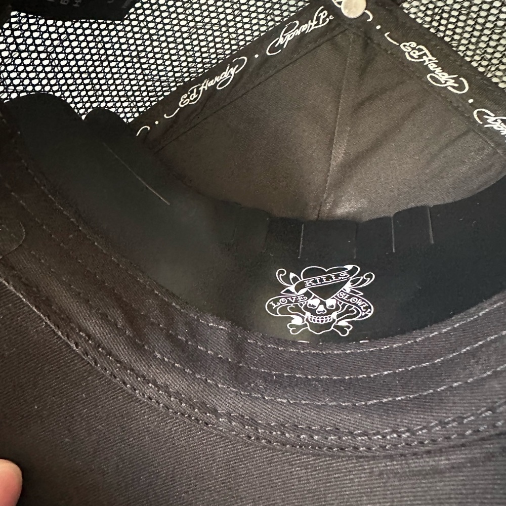 Ed hardy trucker cap